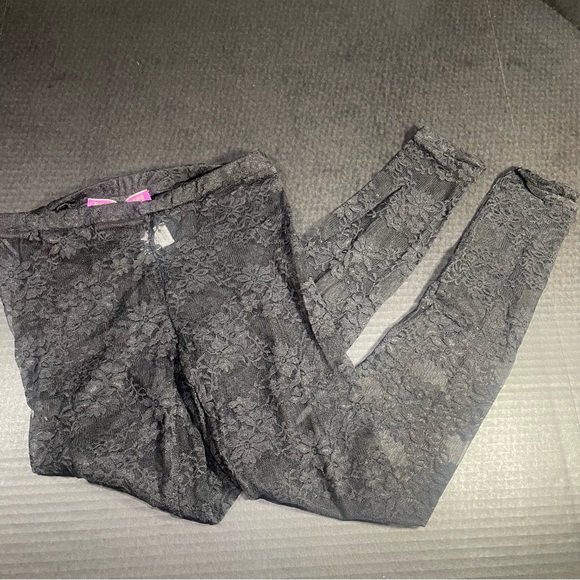 BNIP Daddy Long Legs Lace footless tights small PRICE FIRM NO DISCOUNTS SEE SIZE - Picture 6 of 7